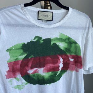 Gucci Logo Watercolor T-Shirt